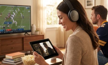 Super Bowl Sunday for non-fans: a cozy ‘parallel plan’ for the same house